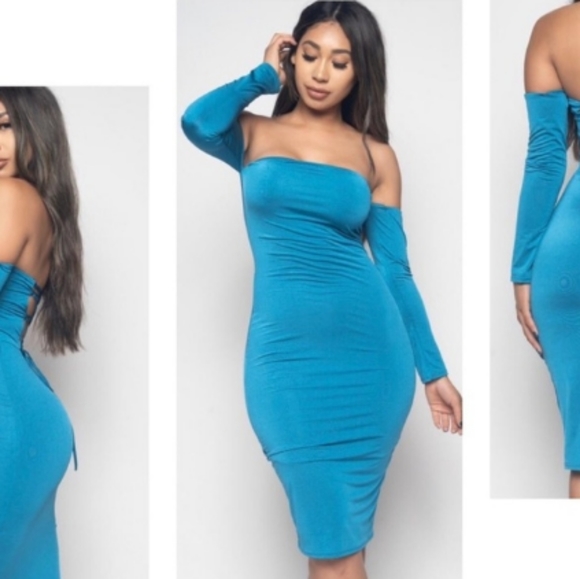 HP🎉 Fashion Nova Bodycon Dress - Picture 2 of 4